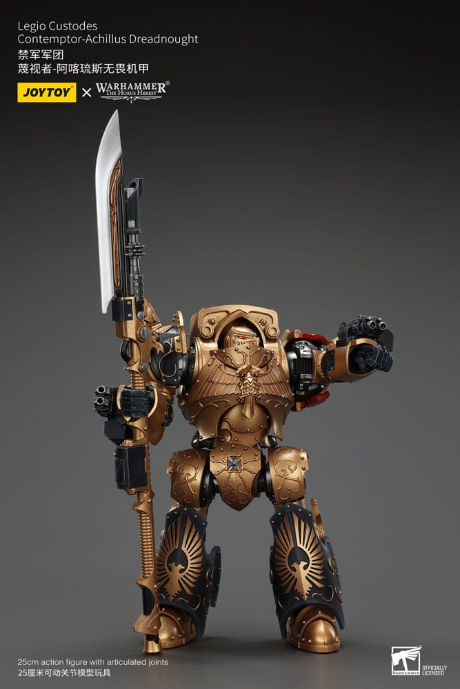 Warhammer the horus Heresy aksiyon figürü LEGIO Custodes hor görme-achillus dreadnought 25 cm
