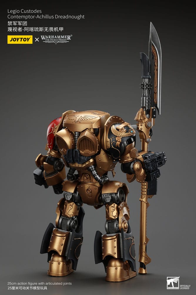 Warhammer the horus Heresy aksiyon figürü LEGIO Custodes hor görme-achillus dreadnought 25 cm