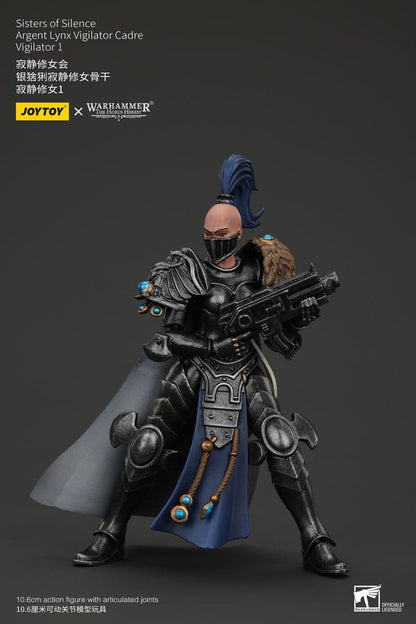 Warhammer the horus Heresy Actionfigur Silence Kızkardeşleri Argent Lynx Vigilatör Kadro Saldırıcı 1 19 cm