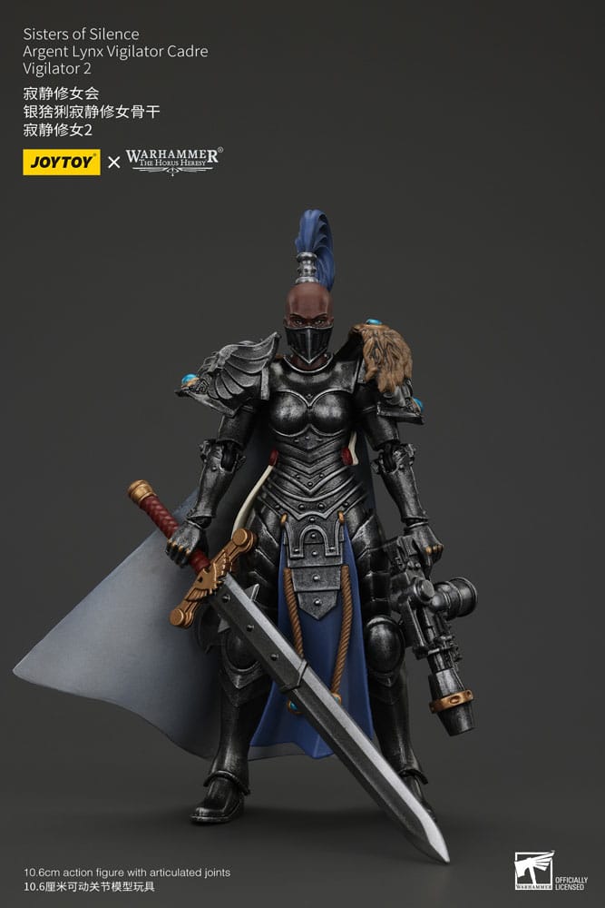Warhammer the horus Heresy Actionfigur Silence Kızkardeşleri Argent Lynx Vigilator Cadre Vigilator 2 19 cm