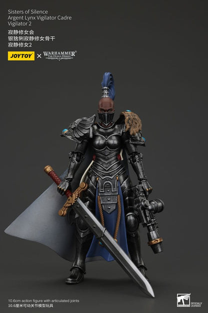 Warhammer the horus Heresy Actionfigur Silence Kızkardeşleri Argent Lynx Vigilator Cadre Vigilator 2 19 cm