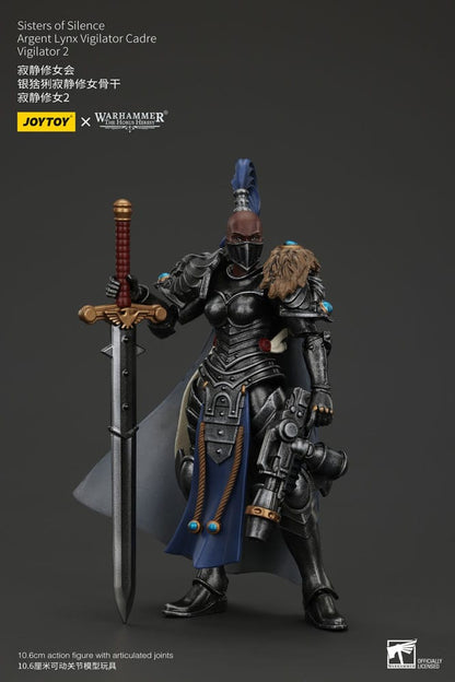 Warhammer the horus Heresy Actionfigur Silence Kızkardeşleri Argent Lynx Vigilator Cadre Vigilator 2 19 cm