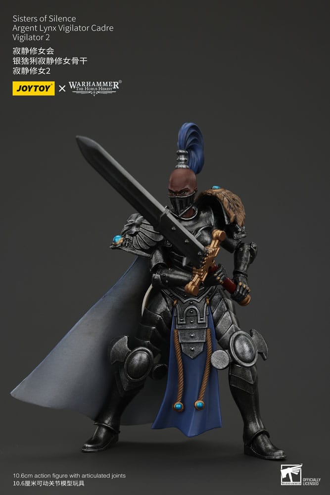 Warhammer the horus Heresy Actionfigur Silence Kızkardeşleri Argent Lynx Vigilator Cadre Vigilator 2 19 cm