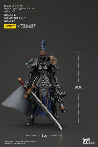 Warhammer the horus Heresy Actionfigur Silence Kızkardeşleri Argent Lynx Vigilator Cadre Vigilator 2 19 cm