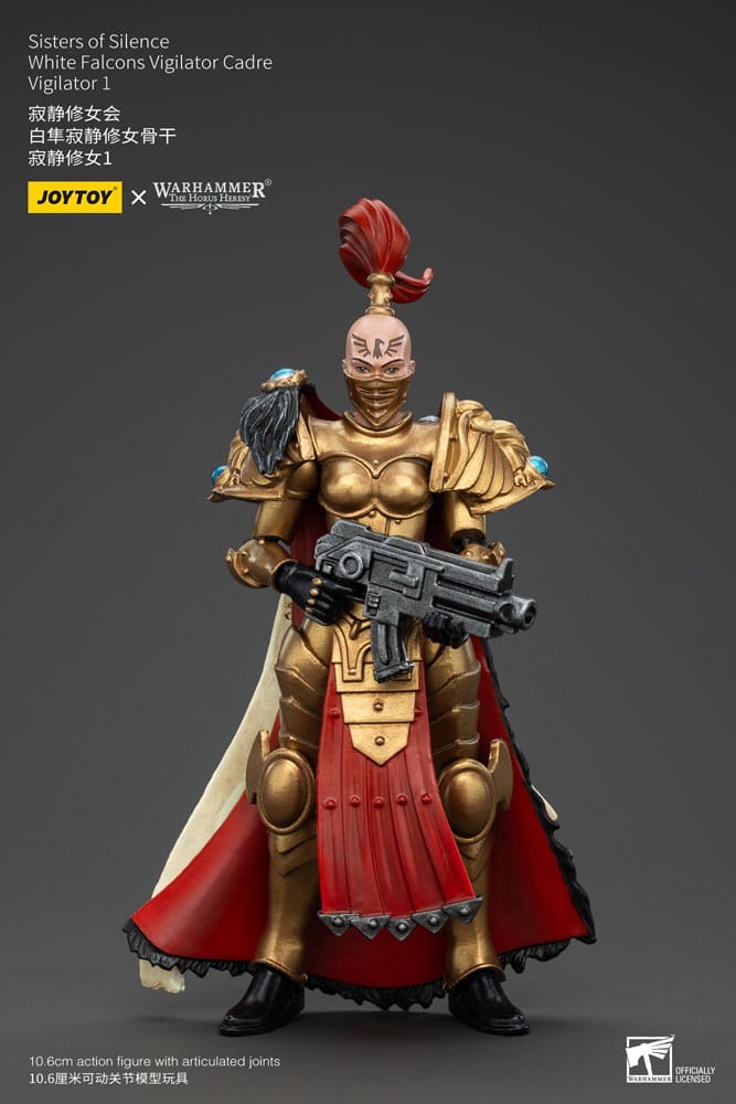 Warhammer Horus Heresy Actionfigur Silence Beyaz Şahin Saldırıcısı Kadro Vigilatör 1 19 cm