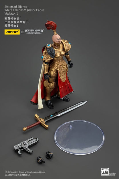 Warhammer Horus Heresy Actionfigur Silence Beyaz Şahin Saldırıcısı Kadro Vigilatör 1 19 cm