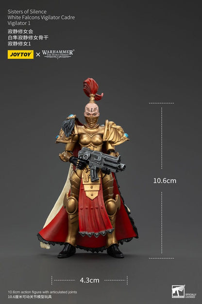 Warhammer Horus Heresy Actionfigur Silence Beyaz Şahin Saldırıcısı Kadro Vigilatör 1 19 cm