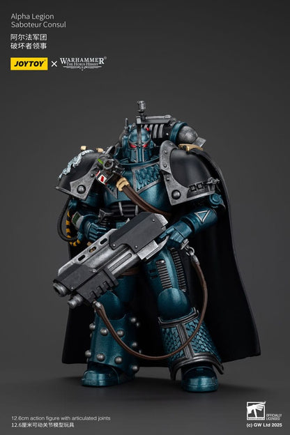 Warhammer Horus Heresy Aksiyon Figürü Alpha Legion Saboteur Consul 20 cm