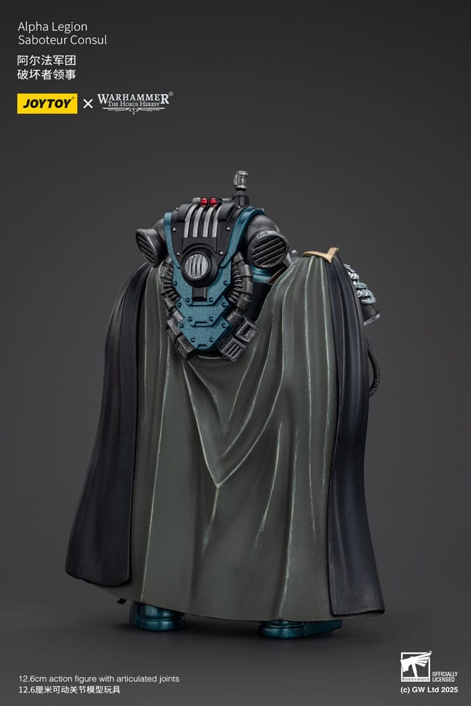 Warhammer Horus Heresy Aksiyon Figürü Alpha Legion Saboteur Consul 20 cm