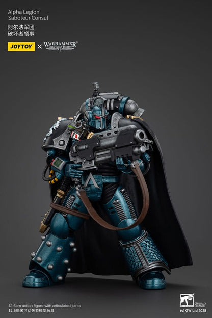 Warhammer Horus Heresy Aksiyon Figürü Alpha Legion Saboteur Consul 20 cm