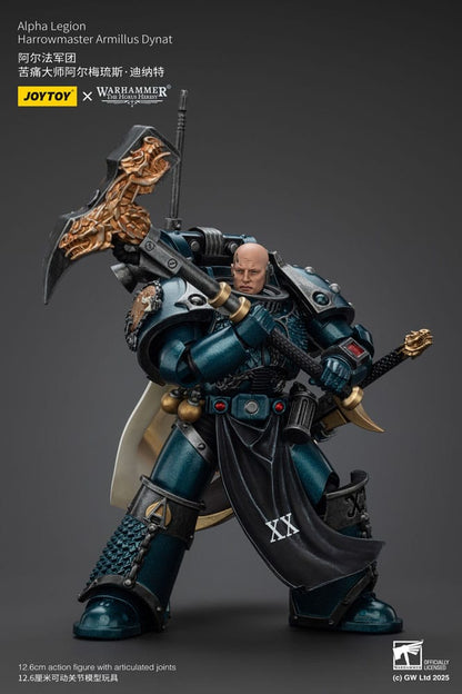 Warhammer the horus Heresy aksiyon figürü Alfa Legion Harrowmaster Armillus Dynat 20 cm
