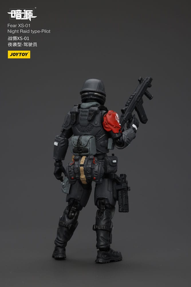 Battle For the Stars Actionfigur Fear XS-01 Night Raid type-Pilot 12 cm