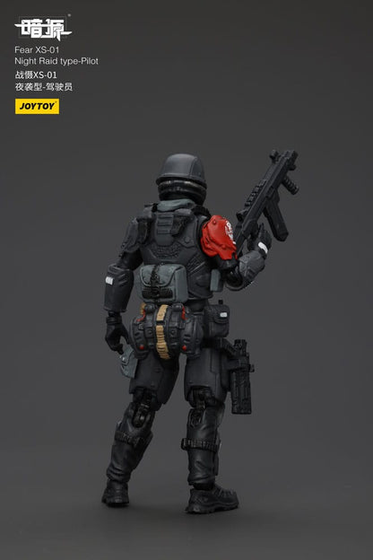 Battle For the Stars Actionfigur Fear XS-01 Night Raid type-Pilot 12 cm