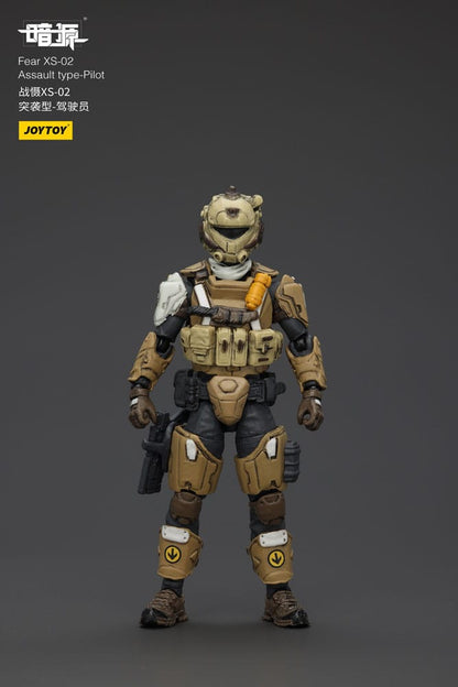 Battle For the Stars Actionfigur Fear XS-02 Assault type-Pilot 12 cm