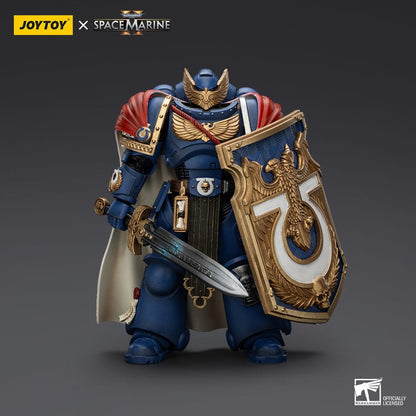Warhammer 40k actiefiguur Ultramarines Victrix Honor Guard met Storm Shield en Power Sword 20 cm