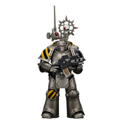 Warhammer The Horus Heresy Action Figure 1/18 lron Warriors MKlIl Tactical Legioensoldaat met Nuncio-vox 12 cm