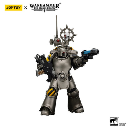Warhammer The Horus Heresy Action Figure 1/18 lron Warriors MKlIl Tactical Legioensoldaat met Nuncio-vox 12 cm