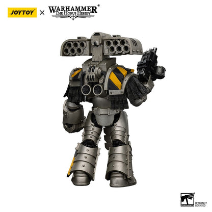 Warhammer Horus Heresy Aksiyon Figürü 1/18 Demir Savaşçılar Tyrant Siege Master Terminatör Roketatar ile 14 cm