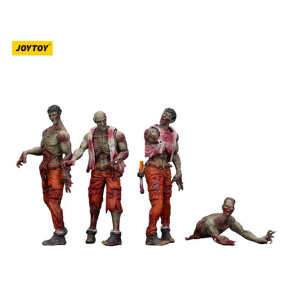 Zombie Dark Source-actiefiguren 4-pack Mechanic Team 8 cm