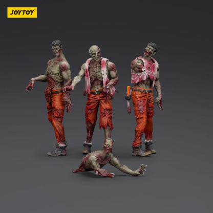 Zombie Dark Source-actiefiguren 4-pack Mechanic Team 8 cm