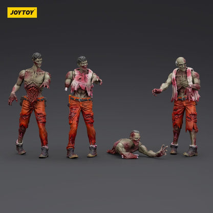 Zombie Dark Source-actiefiguren 4-pack Mechanic Team 8 cm