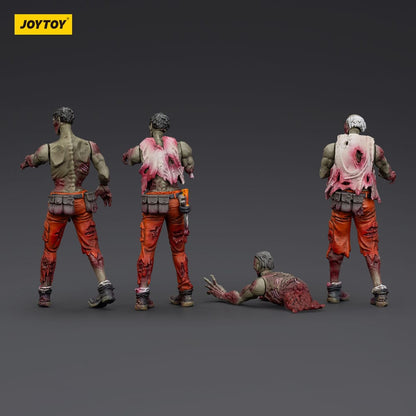 Zombie Dark Source-actiefiguren 4-pack Mechanic Team 8 cm