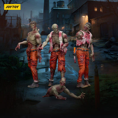 Zombie Dark Source-actiefiguren 4-pack Mechanic Team 8 cm