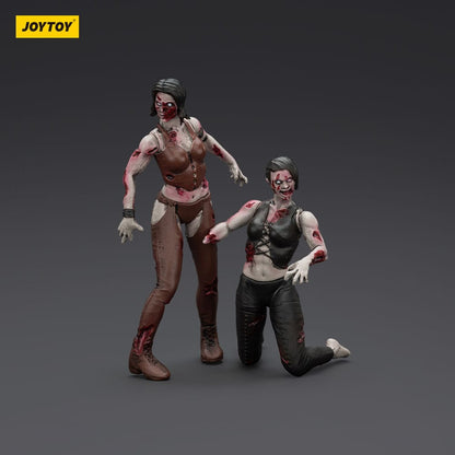 Zombie Dark Source Action Figures Confezione da 2 Lottatrici 8 cm