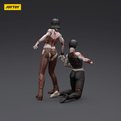 Zombie Dark Source Action Figures Confezione da 2 Lottatrici 8 cm