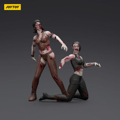 Zombie Dark Source Action Figures Confezione da 2 Lottatrici 8 cm