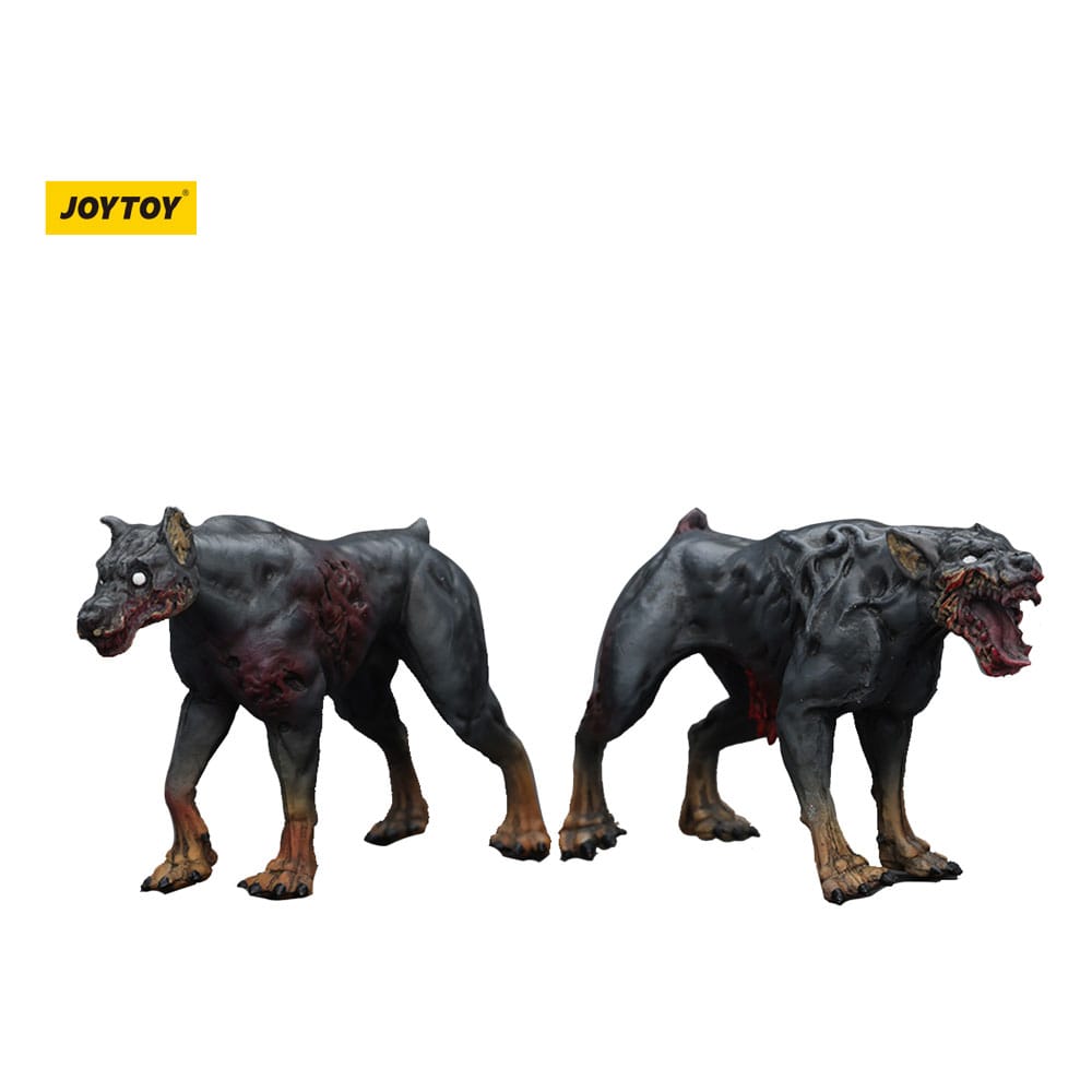 Zombie Dark Source Actionfigurer 2-pack polishundar 8 cm