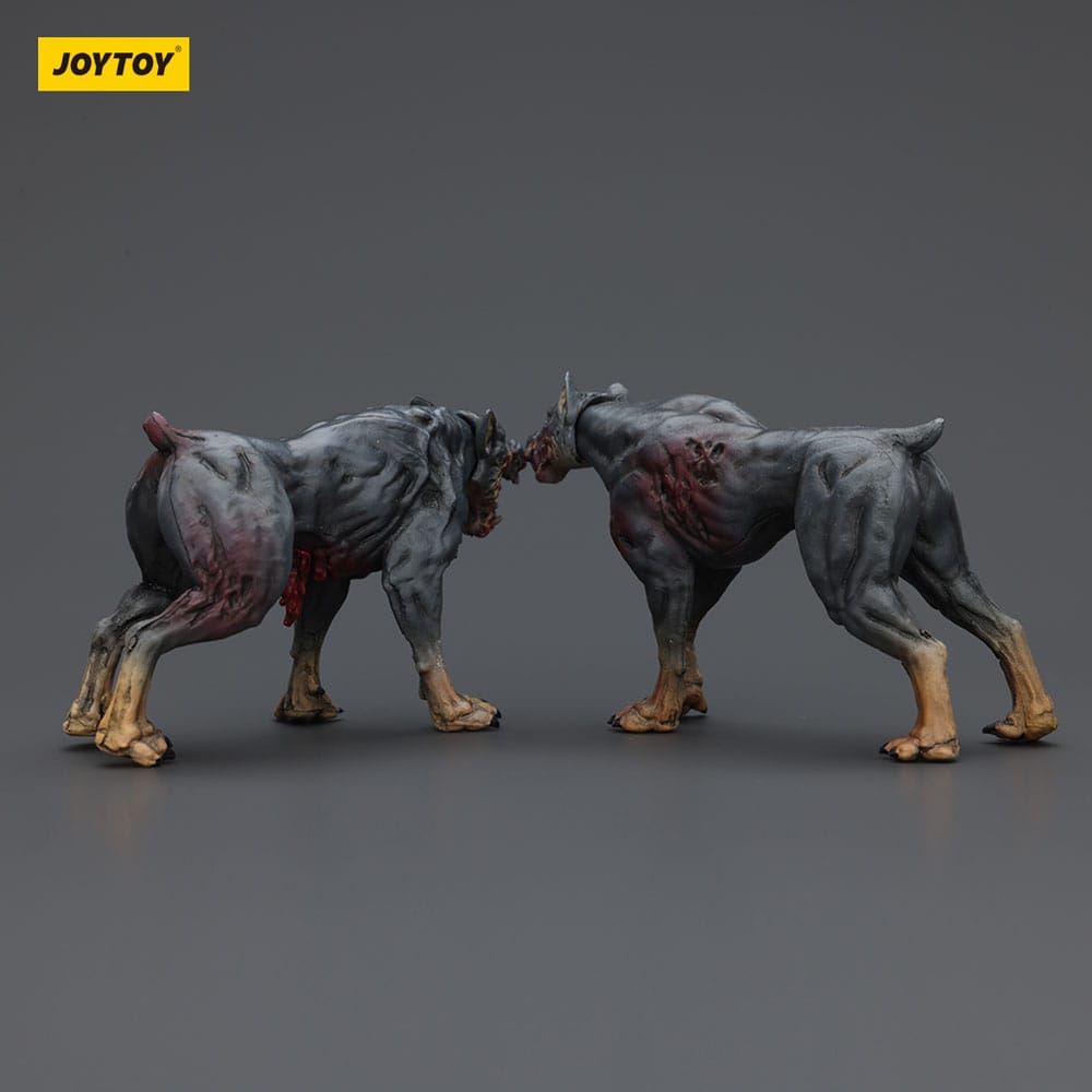 Zombie Dark Source Actionfigurer 2-pack polishundar 8 cm