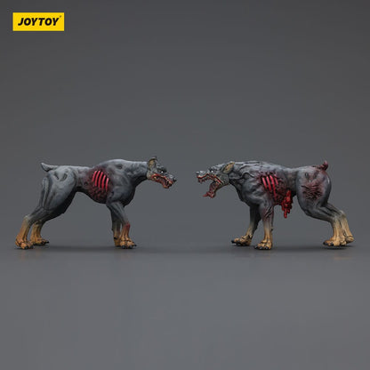 Zombie Dark Source Actionfigurer 2-pack polishundar 8 cm