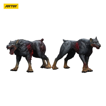Zombie Dark Source Actionfigurer 2-pack polishundar 8 cm
