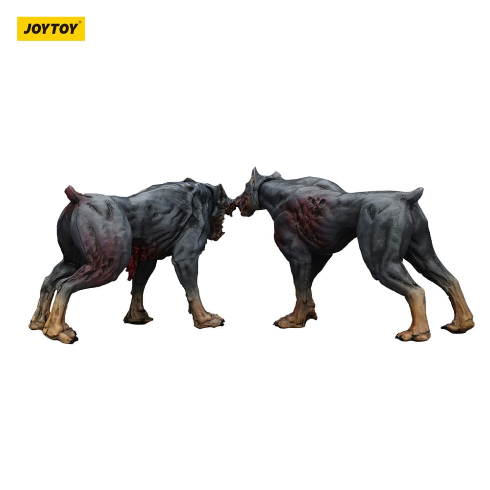 Zombie Dark Source Actionfigurer 2-pack polishundar 8 cm
