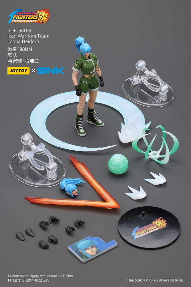 The King Of Fighters '98 akcijska figura Hero Team Leona Heidern 11 cm