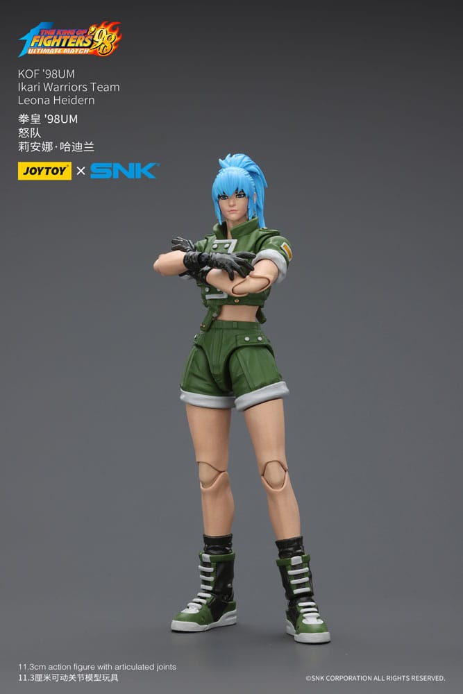 The King Of Fighters '98 akcijska figura Hero Team Leona Heidern 11 cm