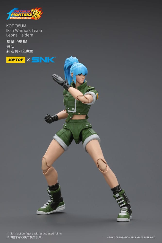 The King Of Fighters '98 akcijska figura Hero Team Leona Heidern 11 cm
