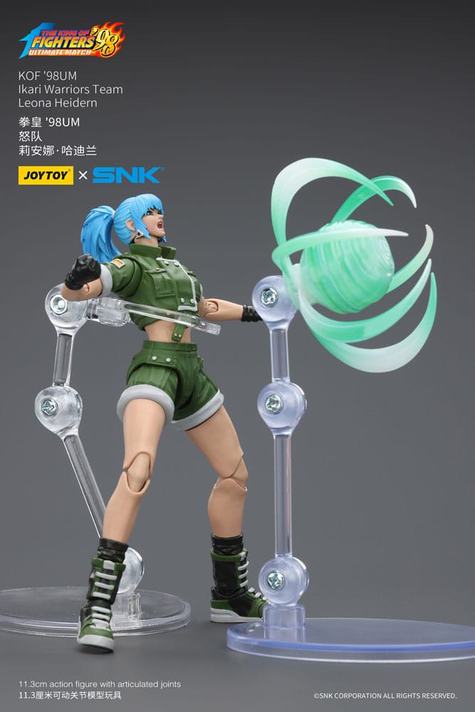 The King Of Fighters '98 akcijska figura Hero Team Leona Heidern 11 cm