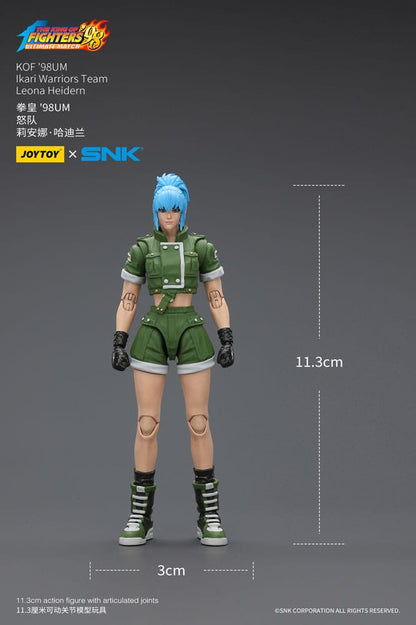 The King Of Fighters '98 akcijska figura Hero Team Leona Heidern 11 cm