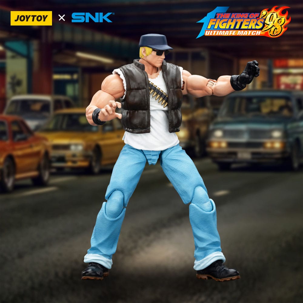 The King Of Fighters '98 Aksiyon Figürü Kahraman Takımı Clark Hala 12 cm