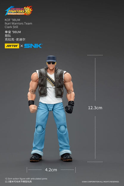 The King Of Fighters '98 Aksiyon Figürü Kahraman Takımı Clark Hala 12 cm