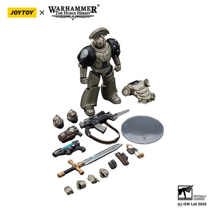 Warhammer Horus Heresy Aksiyon Figürü 1/18 demir Savaşçıları MKVI Güç Kılıcı ve Plazma Tabanca ile Taktik Çavuş 12 cm
