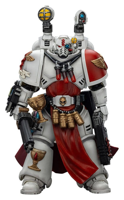 Warhammer 40,000: Combat Patrol Blood Angels Action Figure Sanguinary Priest con pistola a requiem pesante, spada a catena e nartecio 20 cm