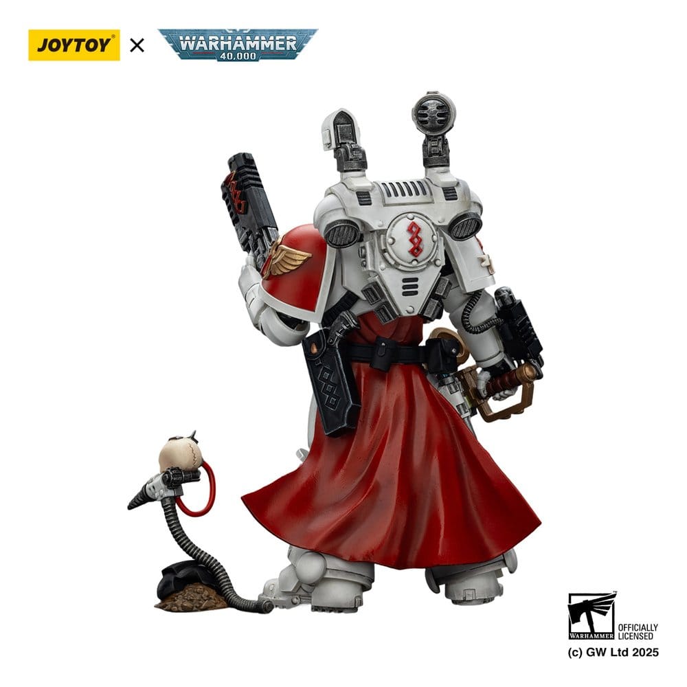 Warhammer 40,000: Combat Patrol Blood Angels Action Figure Sanguinary Priest con pistola a requiem pesante, spada a catena e nartecio 20 cm