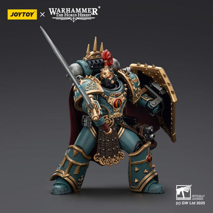 Warhammer Horus kjetteri Actionfigur Sons of Horus Lille Horus Aximand Kaptein for 5. kompani 20 cm