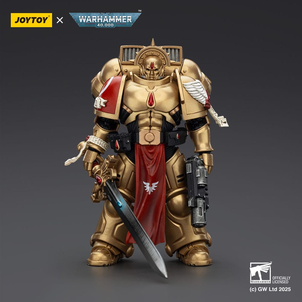 Warhammer 40,000: Combat Patrol Blood Angels Figura de acción Sanguinary Guard 1 con pistola Inferno y hoja Encarmine 20 cm