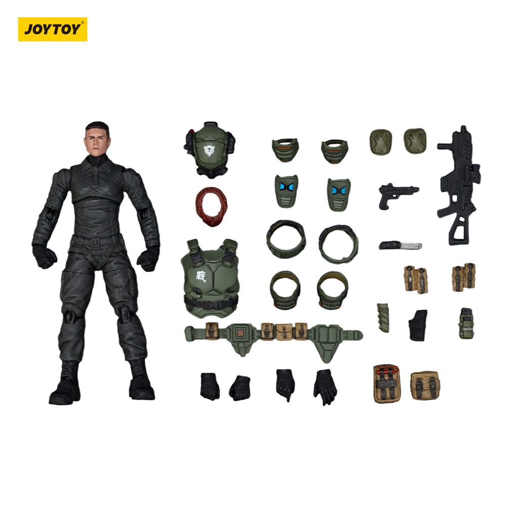 APOC Series Dark Source Action Figur Stellar Scar Assault Team Titanite 11 cm
