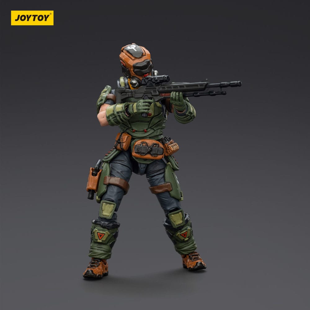 Akcijska figura Steel Ride Corps Dark Source Assaulter Stephen 7 cm