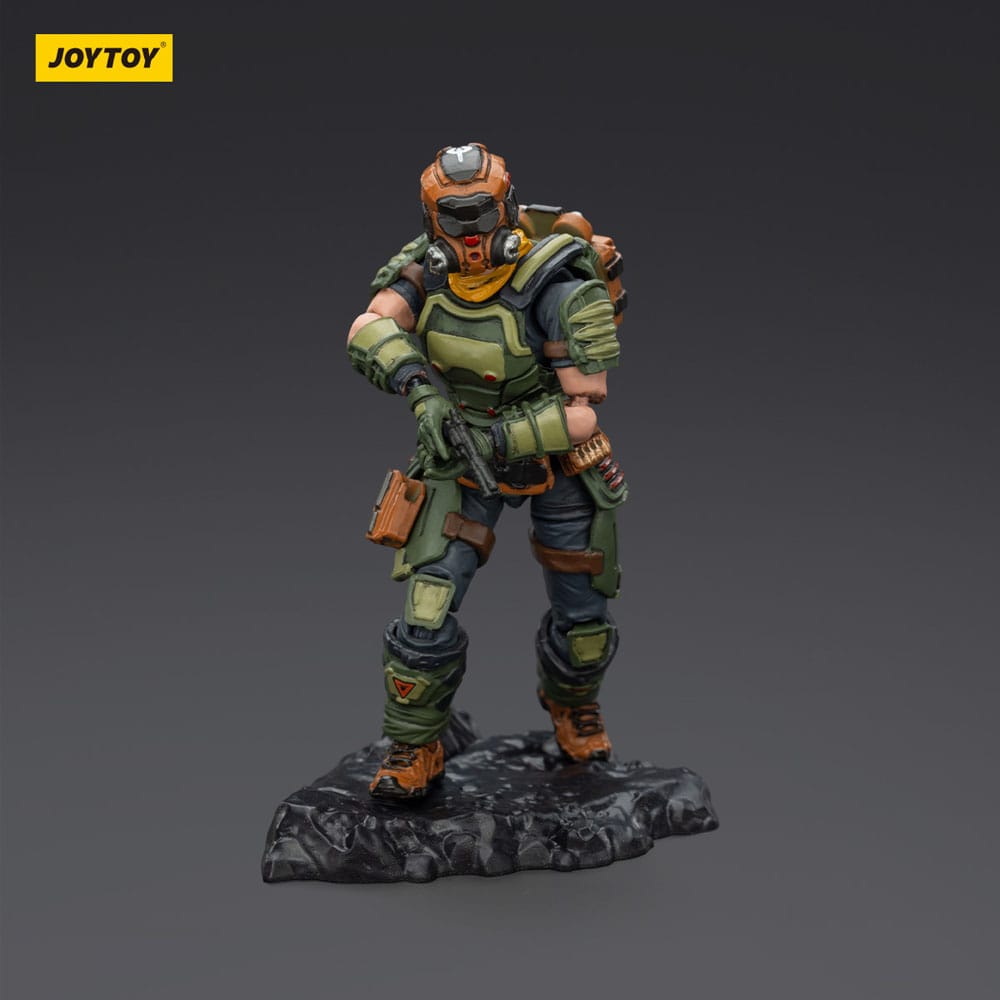 Akcijska figura Steel Ride Corps Dark Source Assaulter Stephen 7 cm